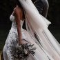 Bohemian A Line Wedding Dress Sweetheart Neck 3D Appliques Bride Dresses Boho Beading Bridal Gowns