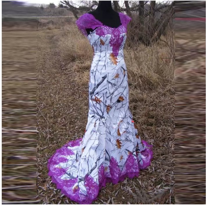 New Lace Mermaid Wedding Dresses Natural Waistline Camo Snowfall Bridal Gowns