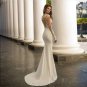 Lace Long Sleeves Mermaid Wedding Dresses Appliques High Neck Bridal Gowns