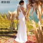Sexy Halter Mermaid Satin Wedding Dress for Women Simple Appliques Backless Bridal Gowns