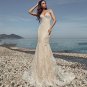 Spring New Lace AppliquÃ© Mermaid Wedding Dress Charming Strapless Backless Court Train Bridal Bown