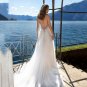 Chic A-Line Beach Wedding Dresses Sweetheart High Slit Bridal Gowns Sexy Brides Dress