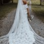 Boho Wedding Dresses Mermaid Bridal Gowns Off the Shoulder Lace Bohemian Bride Dress
