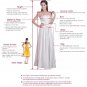A-line Lace Tulle Modest Wedding Dresses Boho 3/4 Sleeves Floor Length Women Informal Bridal Gowns