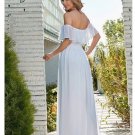 Off The Shoulder A-LINE Floor-Length Lace  Simple Wedding Dresses