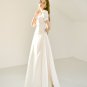 Short Sleeves Bride Gown Sweetheart Wedding Dress A-Line Wedding Gown