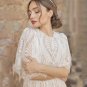 1/2 Flare Sleeves Boho Lace Country Wedding Gowns