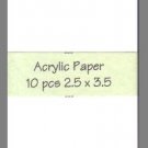 Montval Acrylic Paper precut blank art cards
