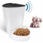 4L Pet Automatic Feeder WiFi Remote Control Button Release Smart Dog Cat Dry Food