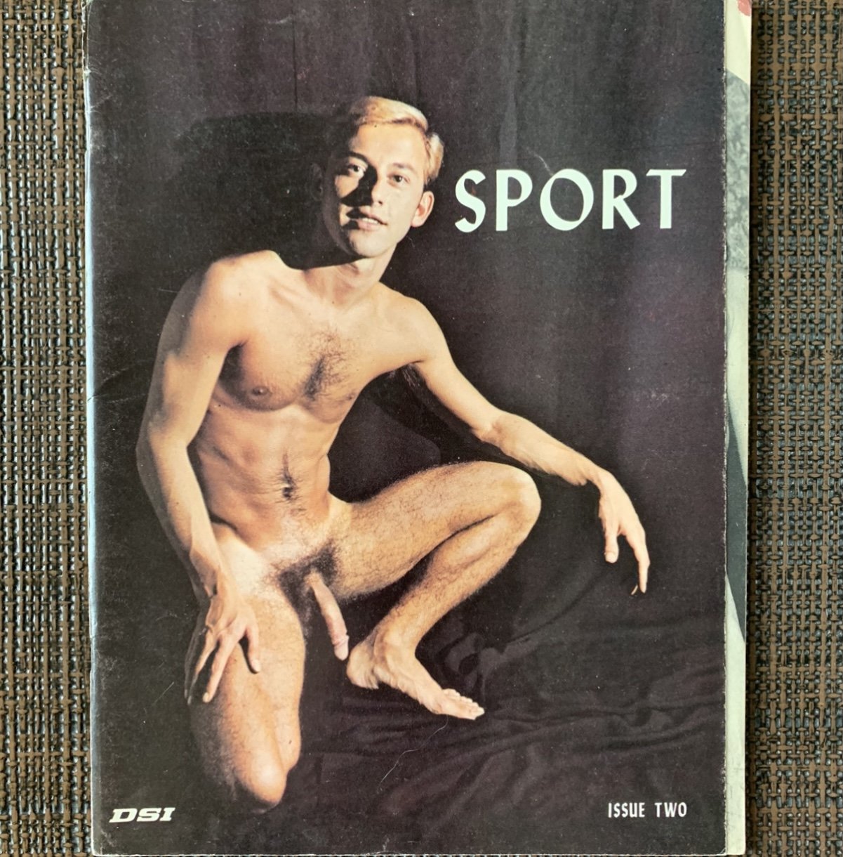[dead stock] SPORT (1968) DSI Physique Photos Chicken Posing Strap Beefcake Nudes Male Vintage Young