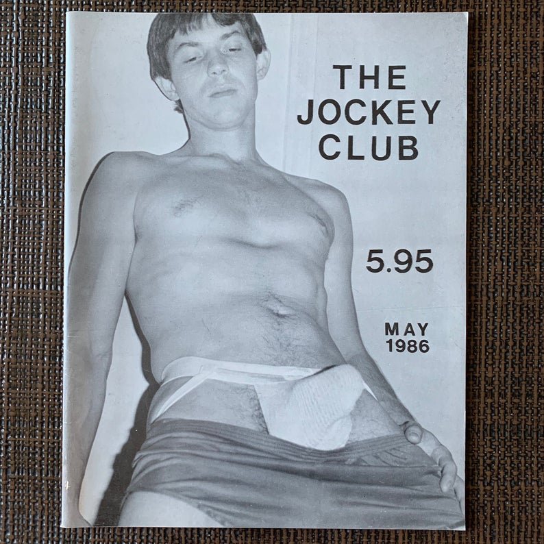 [dead stock] JOCKEY CLUB #5 (1986) Gay Jockstraps Thongs Briefs Swim Gym Gear Manco Male Nudes