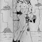 [dead stock] MALE BONDAGE (1975) Gay Art SEMAJ Drawings Leather Sling Magazine Male Dom BSDM Rubber