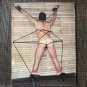 CAPTIVES AT THEIR MASTERS MERCY (1970s) Gay Art Drawings Leather Sling Magazine Bondage Male