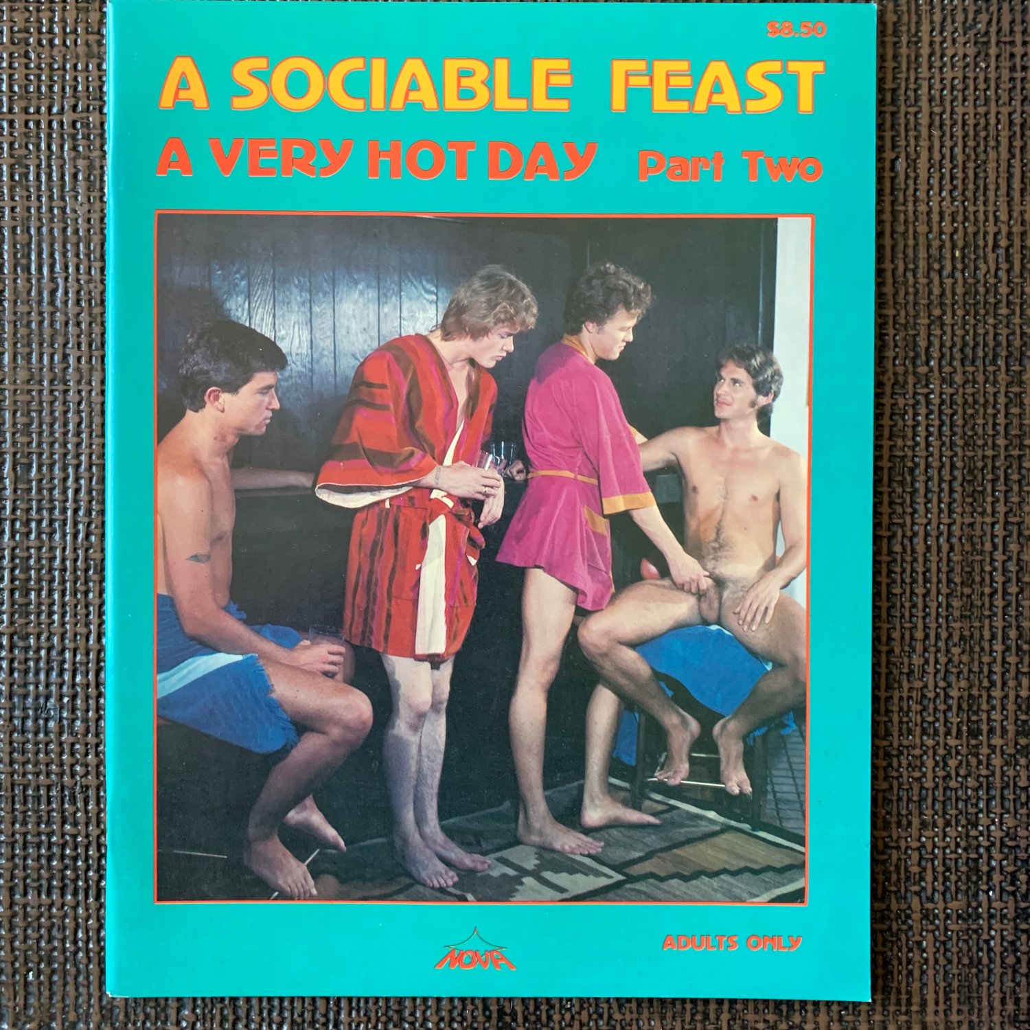 [dead stock] VERY HOT DAY Pt2 (1979) NOVA FILMS "SOCIABLE FEAST" Nudes Magazine Rebel Orgy Male