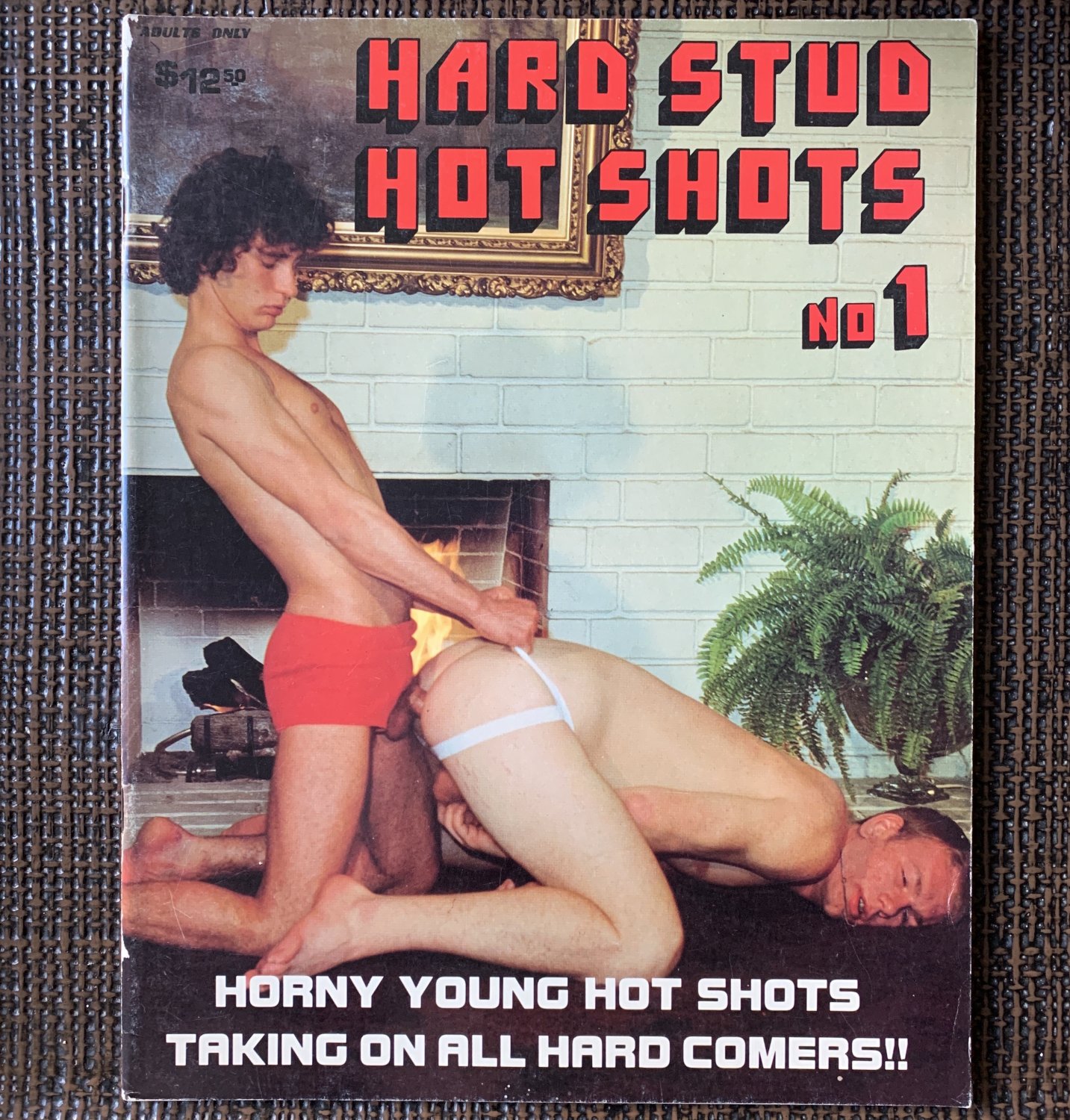 HARD STUD HOT SHOTS #1 (1971) Queer Pulp Fiction Vintage Magazine Male Nudes Male