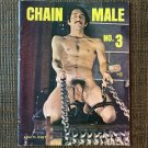 CHAIN MALE #3 (1969) ANVIL Leather Daddy Biker Bondage Gay Vintage Adult Magazine Male Nude