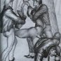 [dead stock] THE ROPE by Tom of Finland  KAKE Rare ILLUSTRATED Vintage Male Art Illustrated Nudes