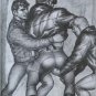 [dead stock] THE ROPE by Tom of Finland  KAKE Rare ILLUSTRATED Vintage Male Art Illustrated Nudes