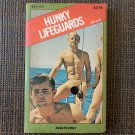 HUNKY LIFEGUARDS 1981 Surey Books SSS115 Gay Pulp Rare Vintage Paperback Art Drawings
