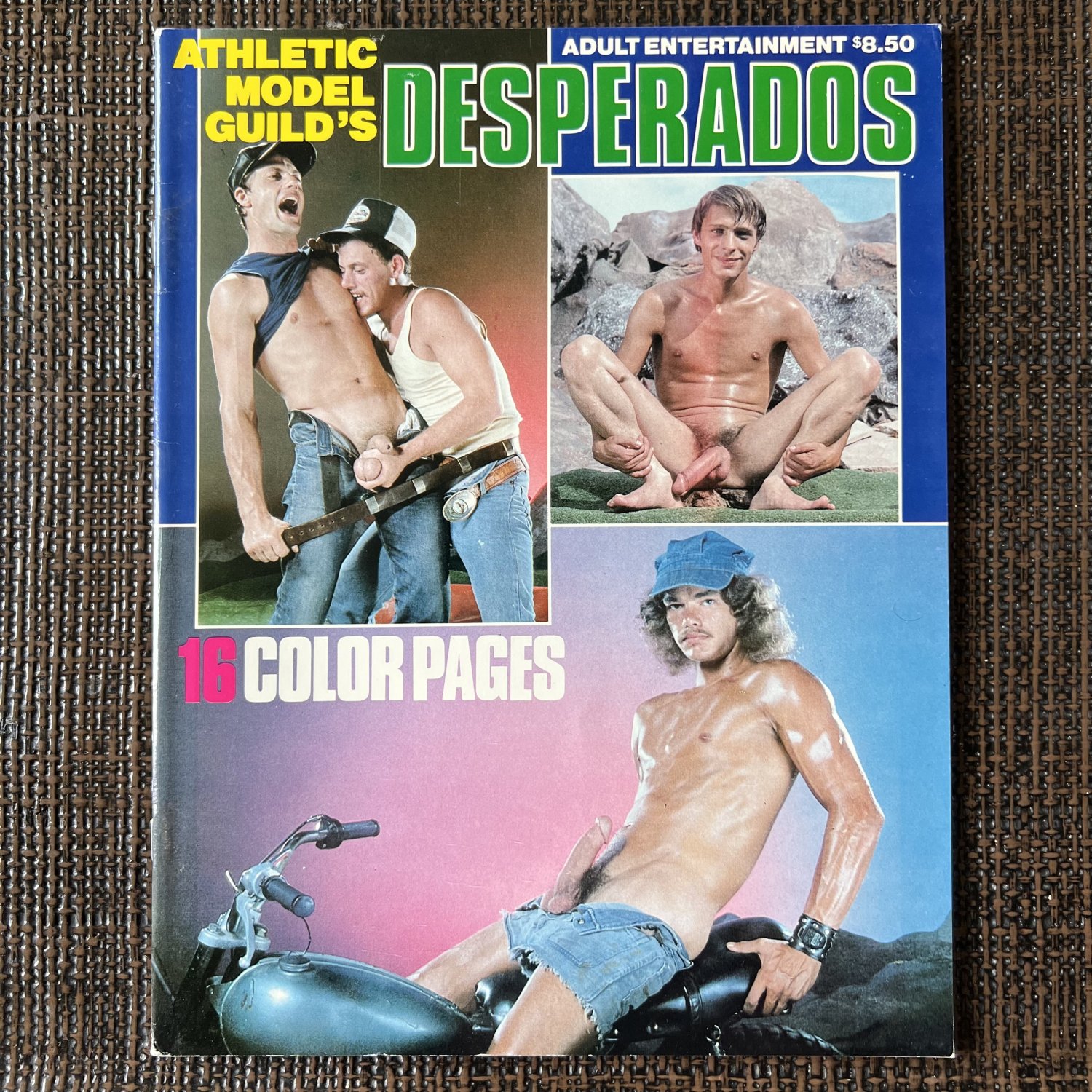 AMG DESPERADOS (1982) Gay Vintage PICTORIAL Physique Photos Magazine Nude Muscle Beefcake