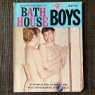 BATH HOUSE BOYS (1971) GUILD PRESS PNC Gay Vintage Slender Male Nude Muscle Young Pulp Erotica