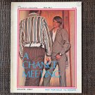 [dead stock] A CHANCE MEETING (1971) REGENCY Gay Pulp Vintage Magazine Male Nudes Muscle Chicken