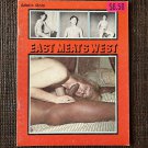EAST MEETS WEST (1970) Gay Pulp Black Afro Vintage Magazine Male Nude Muscle Beefcake