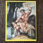 ETIENNE (1984) Gay FALCON STUDIOS Vintage Art Physique Magazine Drawing Male Nudes Muscle Beefcake