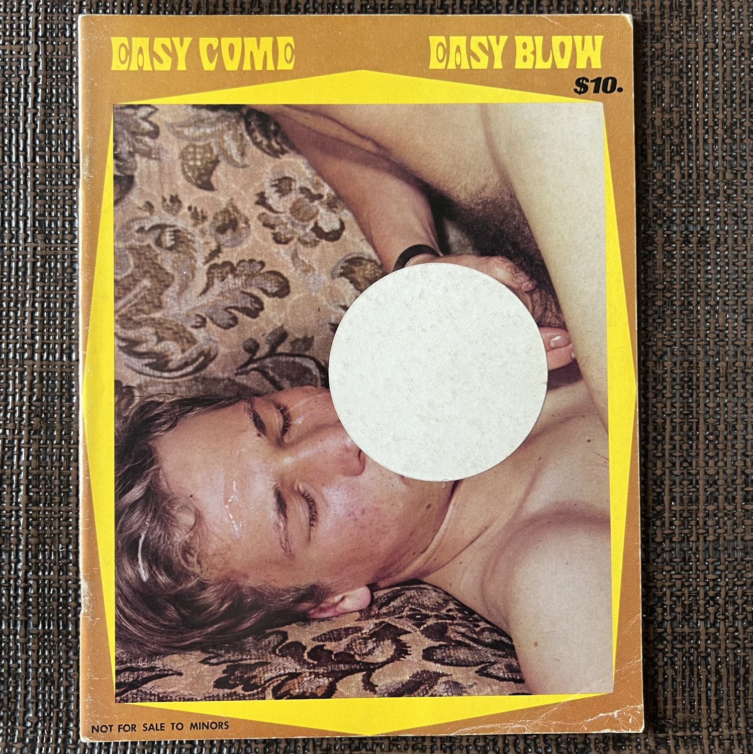 EASY COME EASY BLOW (1970) SCOTT MASTERS Gay Pulp Vintage Magazine Male Nudes Muscle Chicken