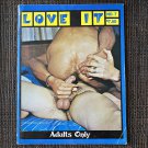 LOVE IT (1974) OMEGA Gay Vintage TABOO Smooth Jocks Magazine Male Nude Chicken