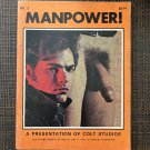 COLT MANPOWER #3 (1972) Gay Uncut Vintage Cowboys Male Masculine Nude Muscle Beefcake Art