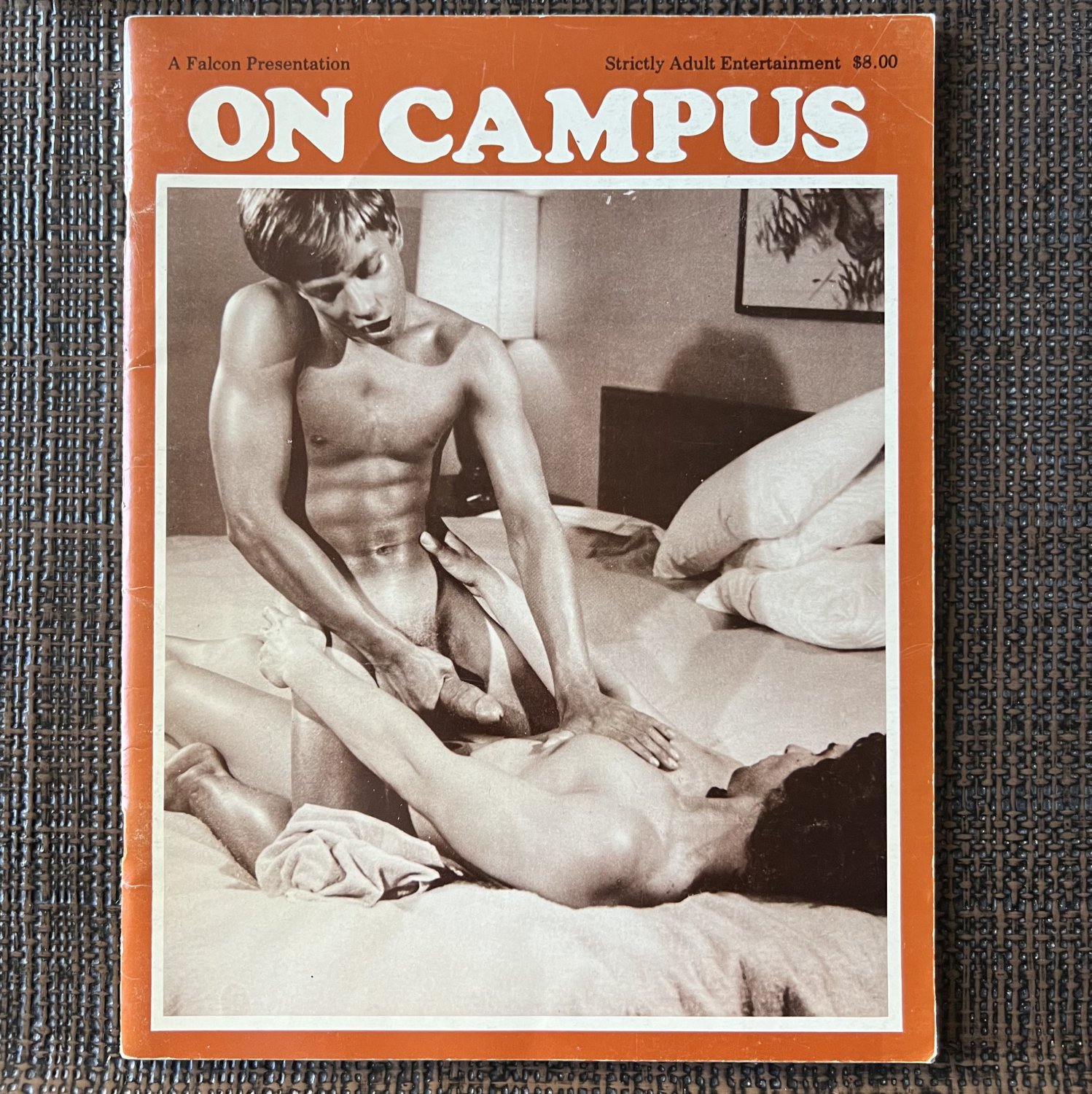 [dead stock] ON CAMPUS (1976) GAY FALCON STUDIOS Colt Gay Vintage Male Nude Jocks Beefcake Chicken