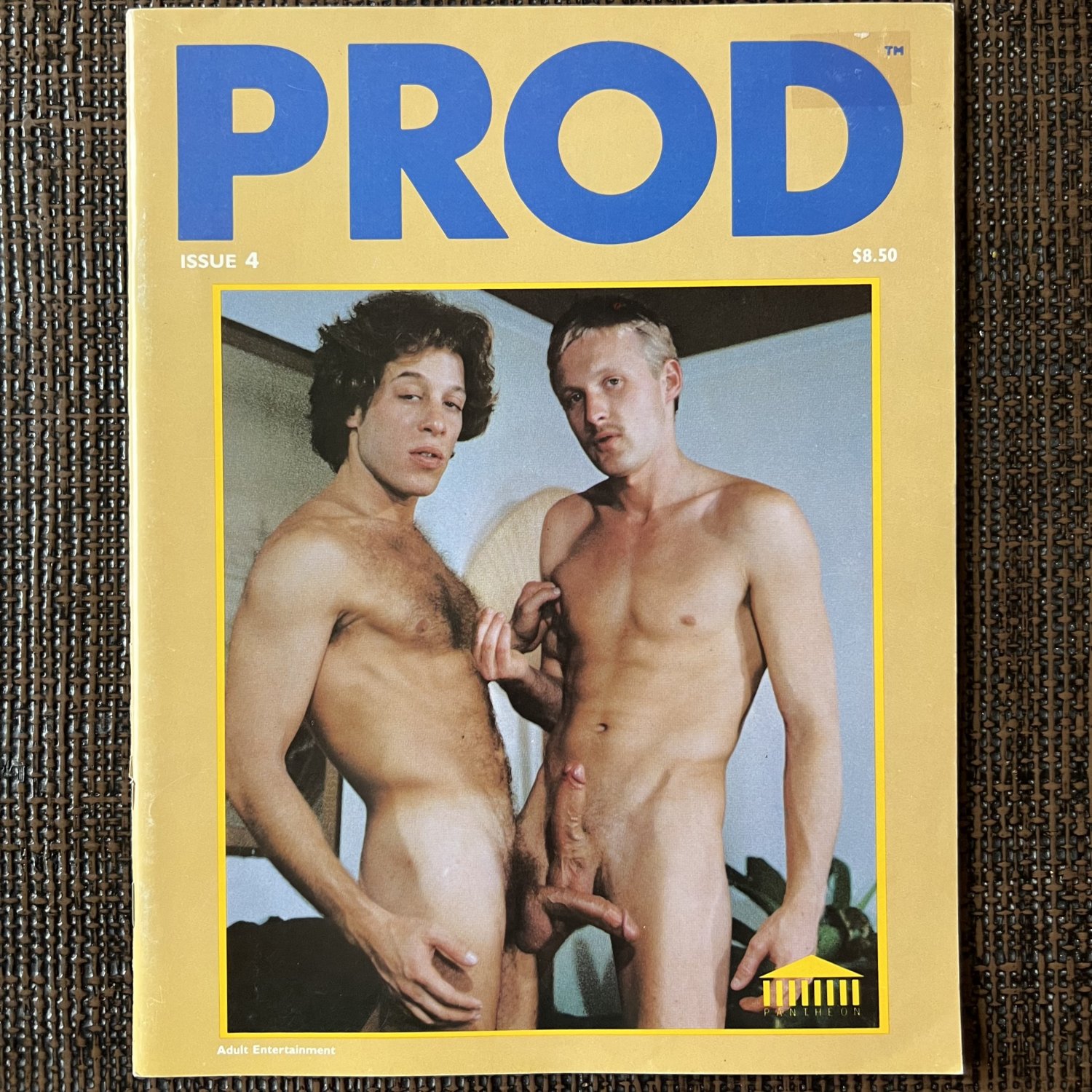 [dead stock] PROD (1980) PANTHEON Gay Hairy Ball Thick COLIN MYER Vintage Magazine Sleaze