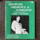 [dead stock] DISCIPLINE OBEDIENCE SUBMISSION Larry TOWNSEND Gay BONDAGE Vintage SEAN Art CAVELO