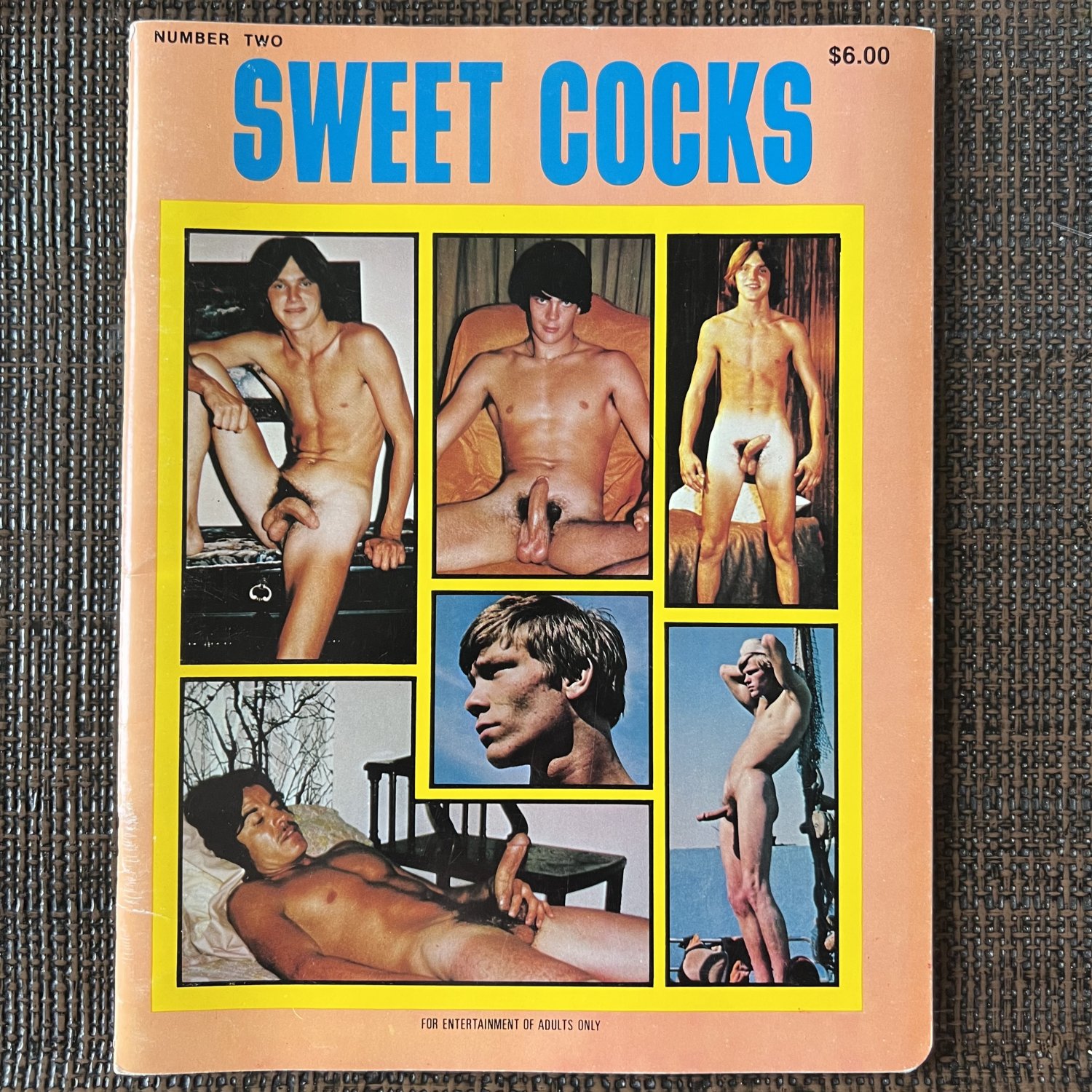 SWEET COCKS (1977) SCORPIO ENT Gay UNCUT Vintage Pictorials Slender Young Magazine Male Nudes