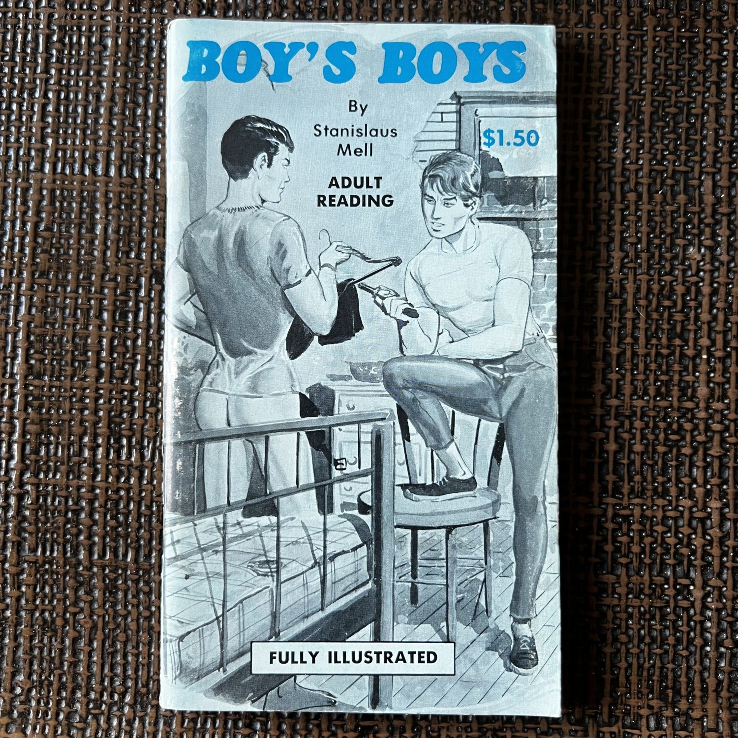 BOYâ��S BOY (1968) Male Nudes BEE DEE FIGURE FULLY ILLUSTRATED Gay Pulp ART Drawings Teen