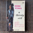A THIRSTY EVIL (1958) SHORT STORIES GORE VIDAL Novel PB HOMOSEXUAL Gay Pulp ART Teen