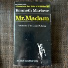 MR. MADAM (1965) KENNETH MARLOWE Adult Autobiography Novel PB HOMOSEXUAL Gay Pulp ART Trick John