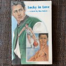 LUCKY IN LOVE  (1987) College Athletic Don Sakers ALYSON Erotic Novel PB HOMOSEXUAL Gay Pulp Vintage