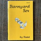 [dead stock] BARNYARD SEX (1970) RODD Pulp Rare Cock Illustrated SEAN Vintage Male Artwork Nudes JO