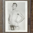 Vintage GUILD PRESS 1960s Male Nude Original Photo Uncut Young Thick Boyish Slender B/W Art Risqué