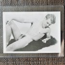 Vintage GUILD PRESS 1960s Male Nude Original Photo Uncut Figure Study Boyish Slender B/W Art Risqué