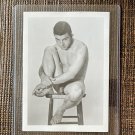 Vintage GUILD PRESS 1960s Male Nude Original Photo Young Swimmer Figure Study B/W Art Risqué