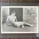 Vintage GUILD PRESS Original Photo Male Muscle Nude Physique Posing Strap Risqué Classic Beefcake