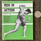 MEN IN ACTION (1961) MUSCLE SCULPTURE Posing Strap Physique Photos Art Muscle Beefcake Male Nudes