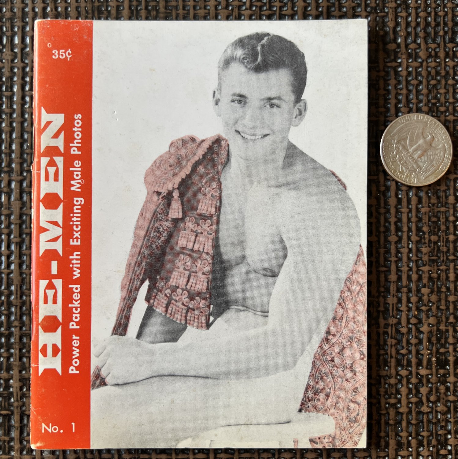 HE-MEN (1961) MUSCLE SCULPTURE Posing Strap Physique Art Photos Muscle Beefcake Male Nudes