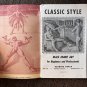 CLASSIC STYLE MALE FIGURE ART (1960) Athletic Muscle Beefcake Drawing Nudes Vintage Digest