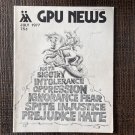 GPU NEWS Vol.6 #10 (1977) LIBERATION Sebastiane LGBT HISTORY Queer Gay Lesbian