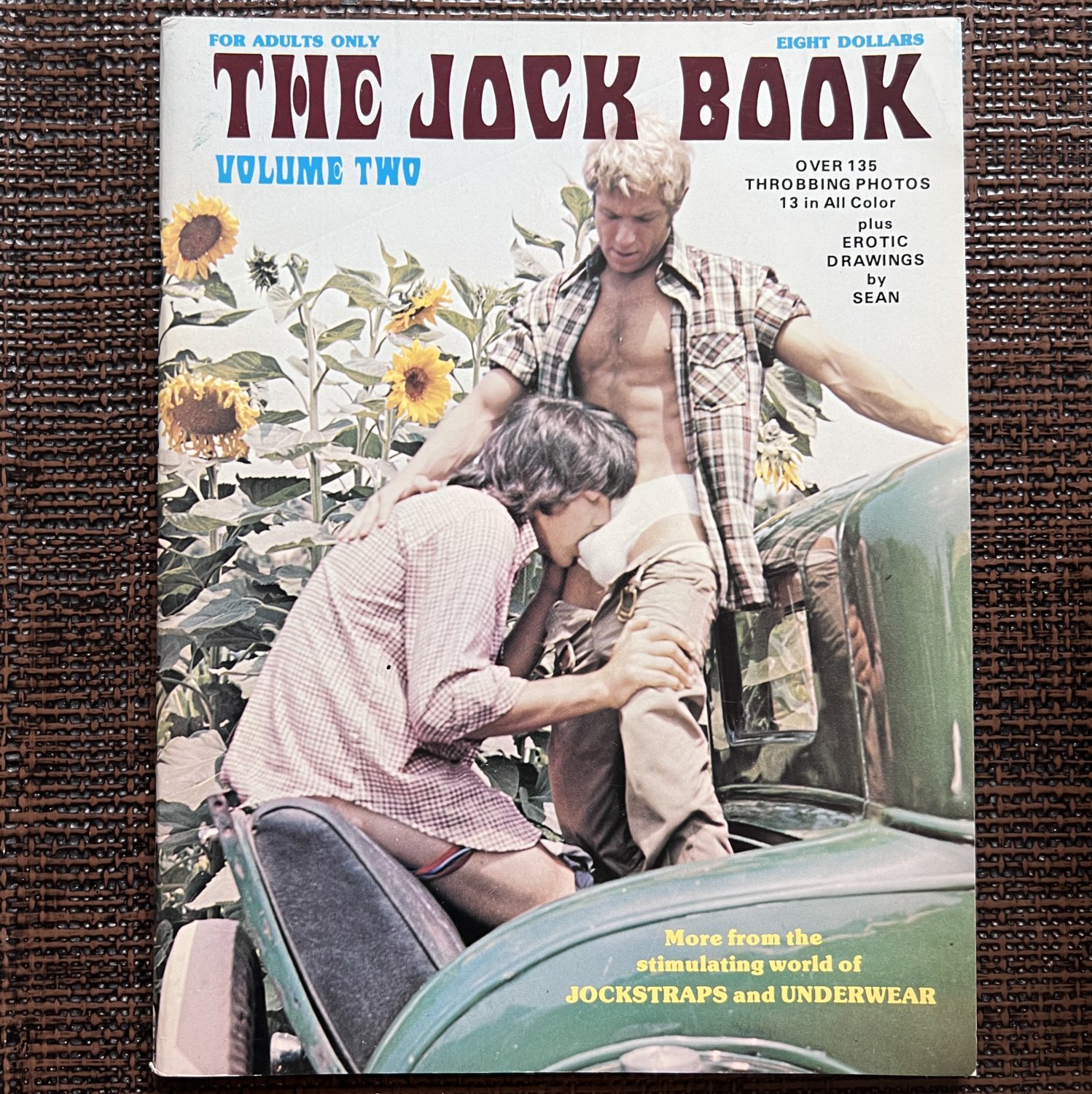[dead stock] JOCK BOOK #2 (1980) NOVA NEBULA Art SEAN Gay Vintage Muscle Male Nudes Magazine Chicken