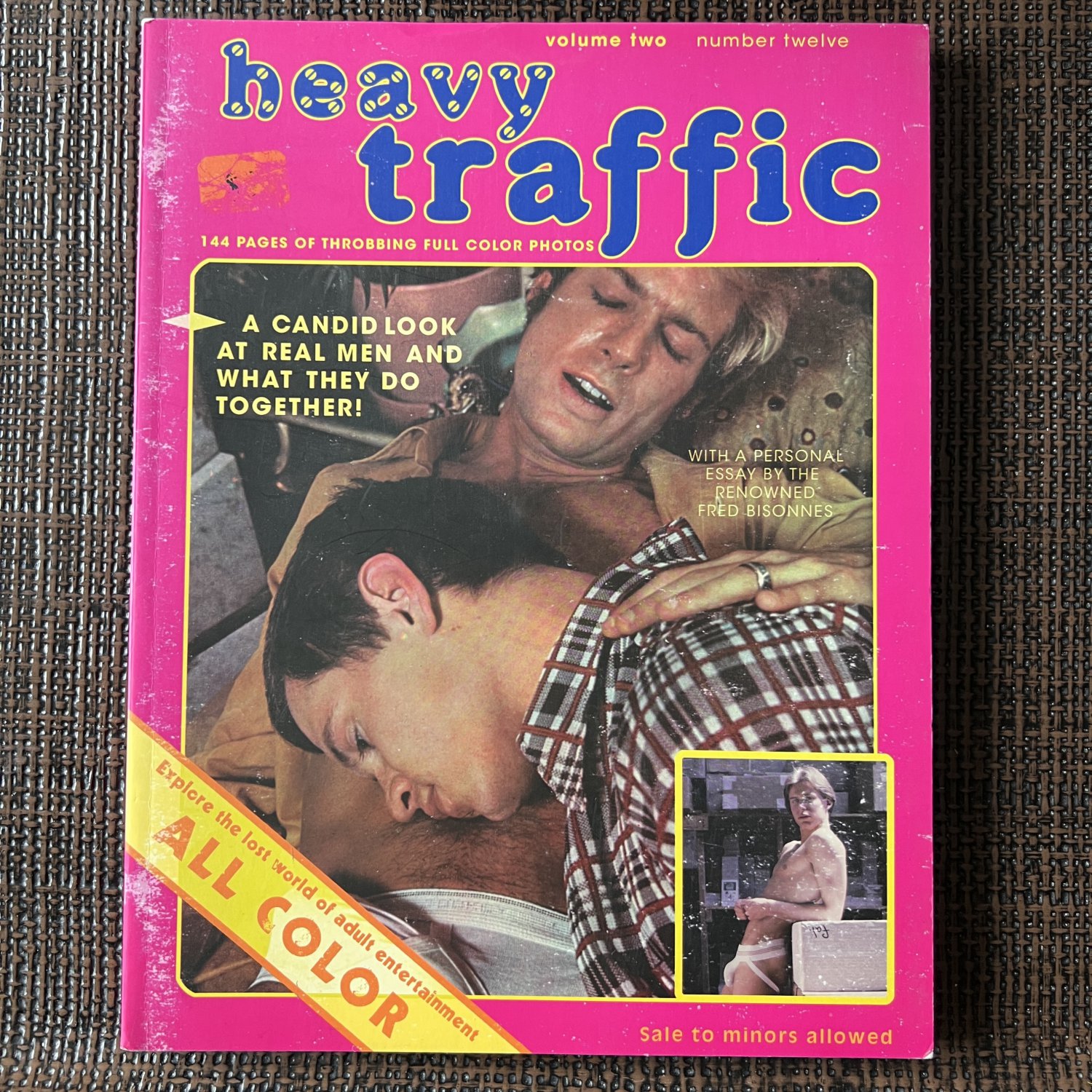 HEAVY TRAFFIC (2011) 1970s 1980s Vintage Gay Pornography Covers MALE NUDES Photography Queer Photos